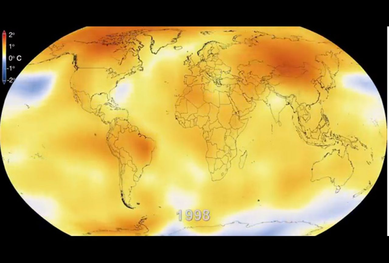 NASA prikazala globalno zatopljenje iz svemira