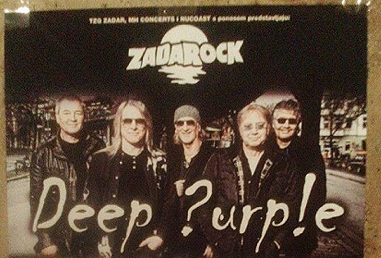 Deep Purple stiže u Zadar, Gibonni kao predizvođač