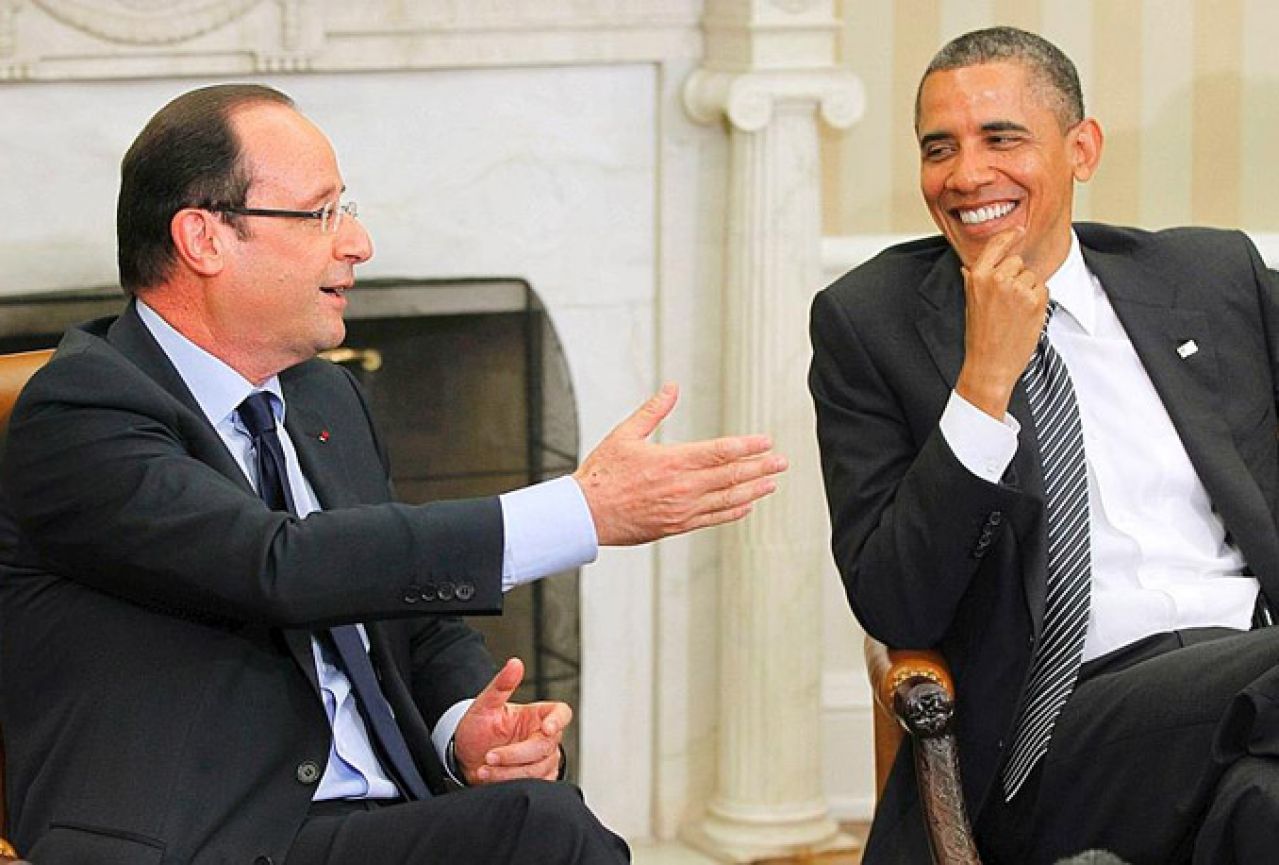 Obama i Hollande: Povjerenje temeljiti na poštivanju dvije zemlje