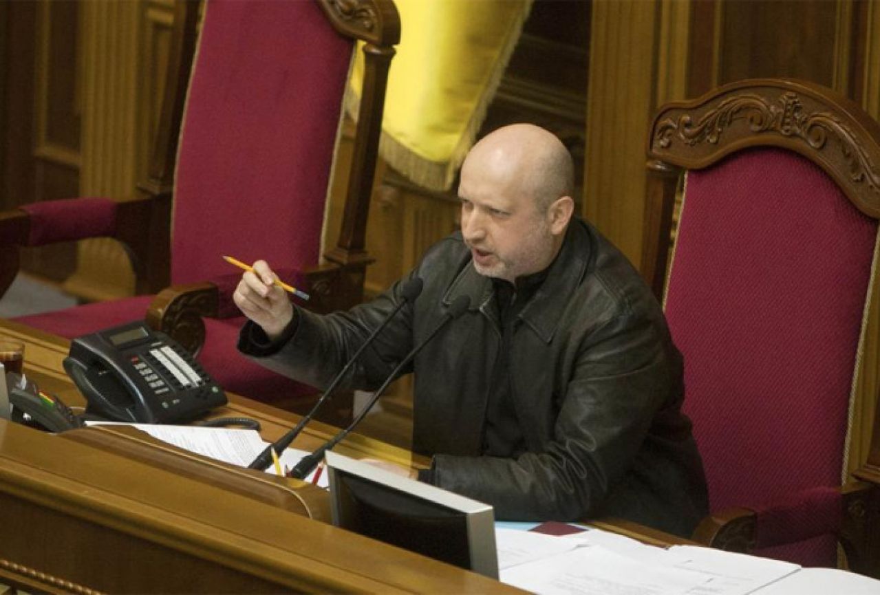 Ukrajinski prijelazni predsjednik upozorio na opasnost od separatizma