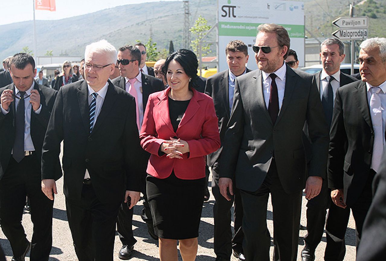 Ivo Josipović otvorio 17. međunarodni sajam gospodarstva Mostar 2014.