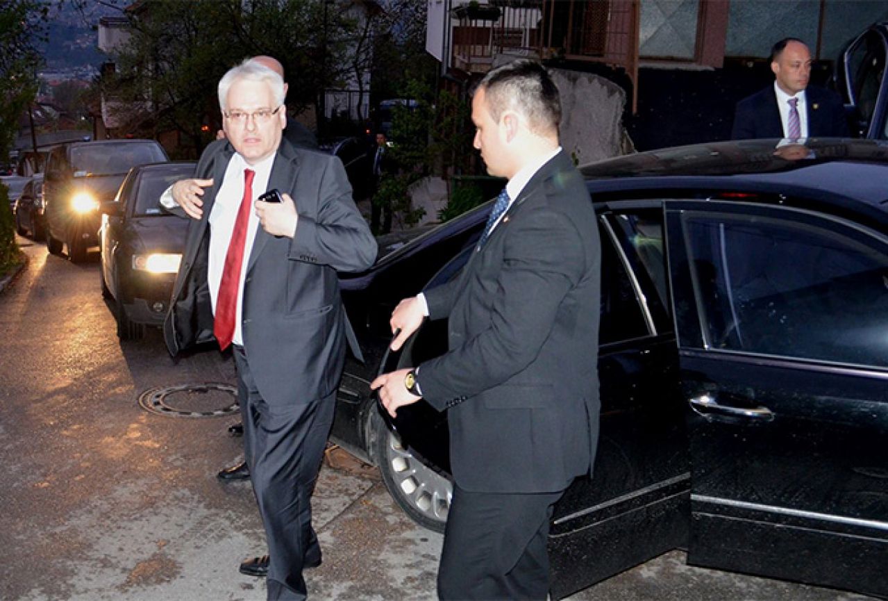 Posjetu BiH Josipović završio večerom u Sarajevu