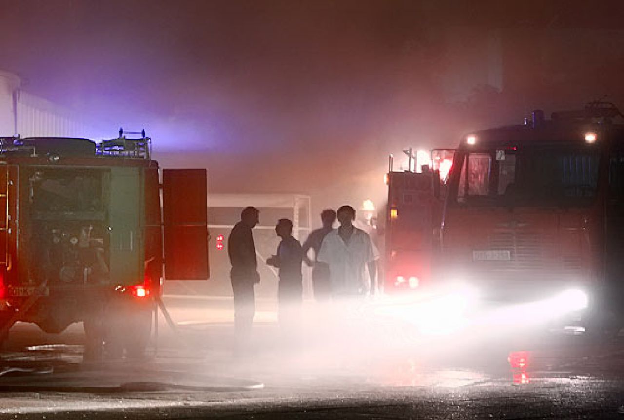 Požar u zgradi za obuku Sipe i policije u Mostaru