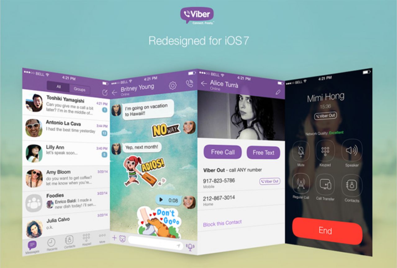 Viber redizajnirao aplikaciju za iOS, dodao nekoliko noviteta