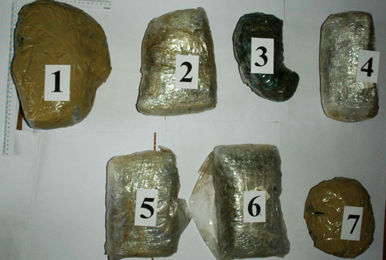 57 kg skunka zaplijenjeno kod Foče, uhićeno pet osoba