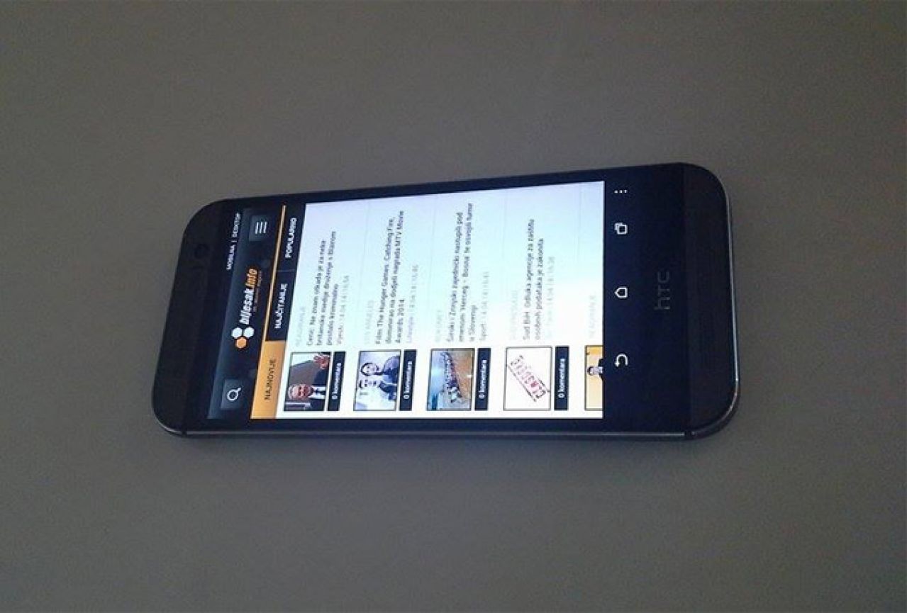 Predstavljen najnoviji pametni telefon HTC One (M8)