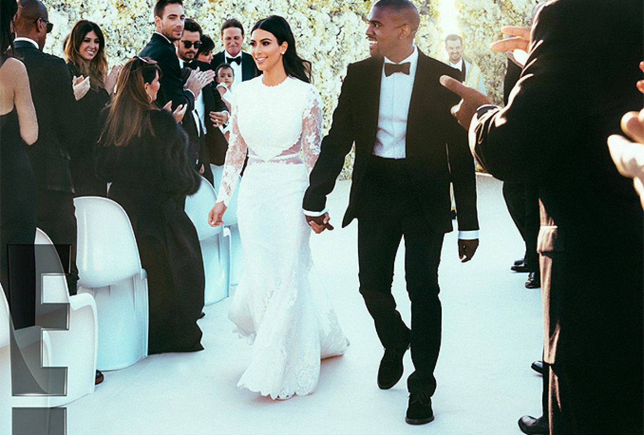 O raskošnom vjenčanju Kanye i Kim još se priča