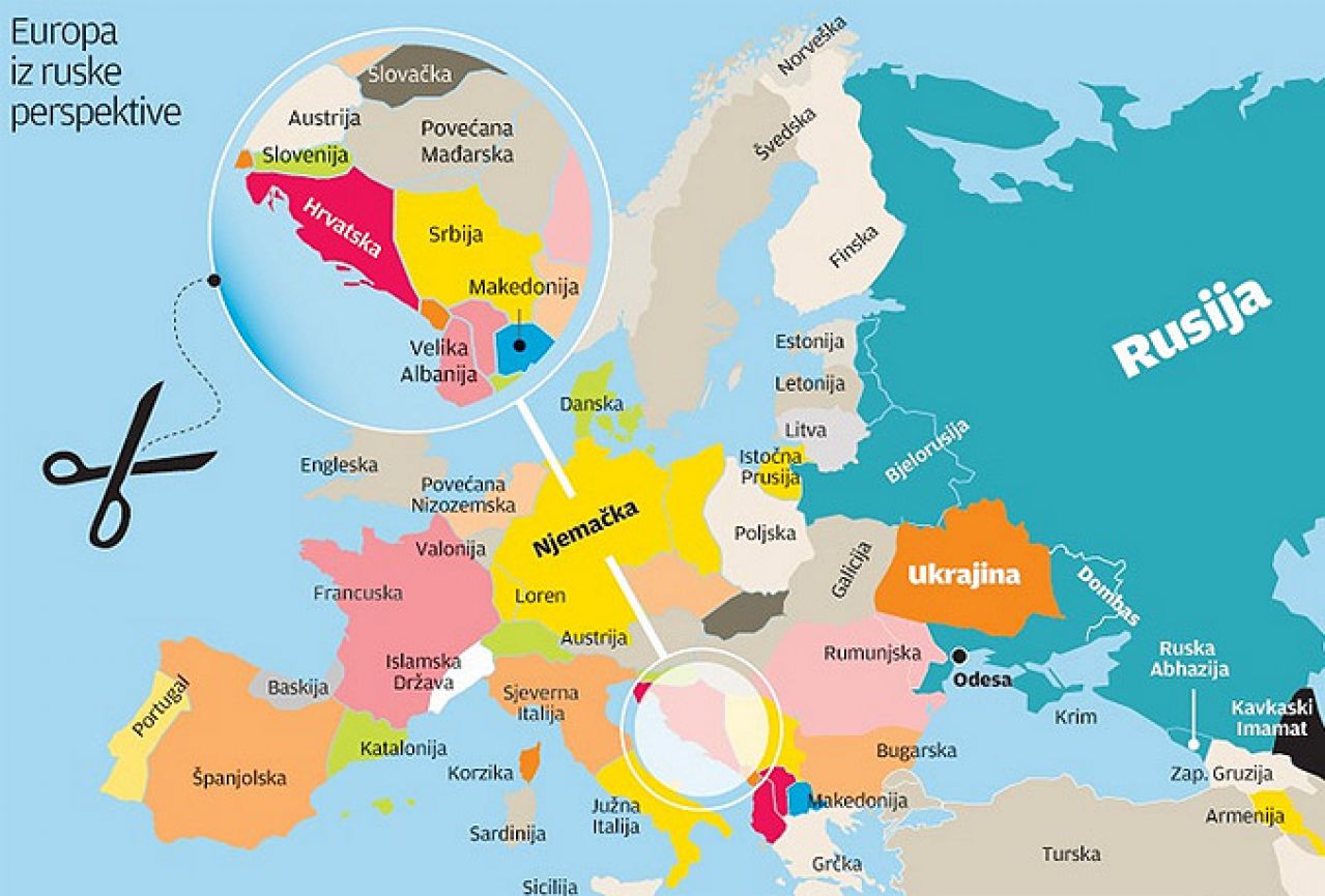 karta europe belgija Ostvaruje se 'Putinova karta' Europe: Hoće li nestati BiH i  karta europe belgija