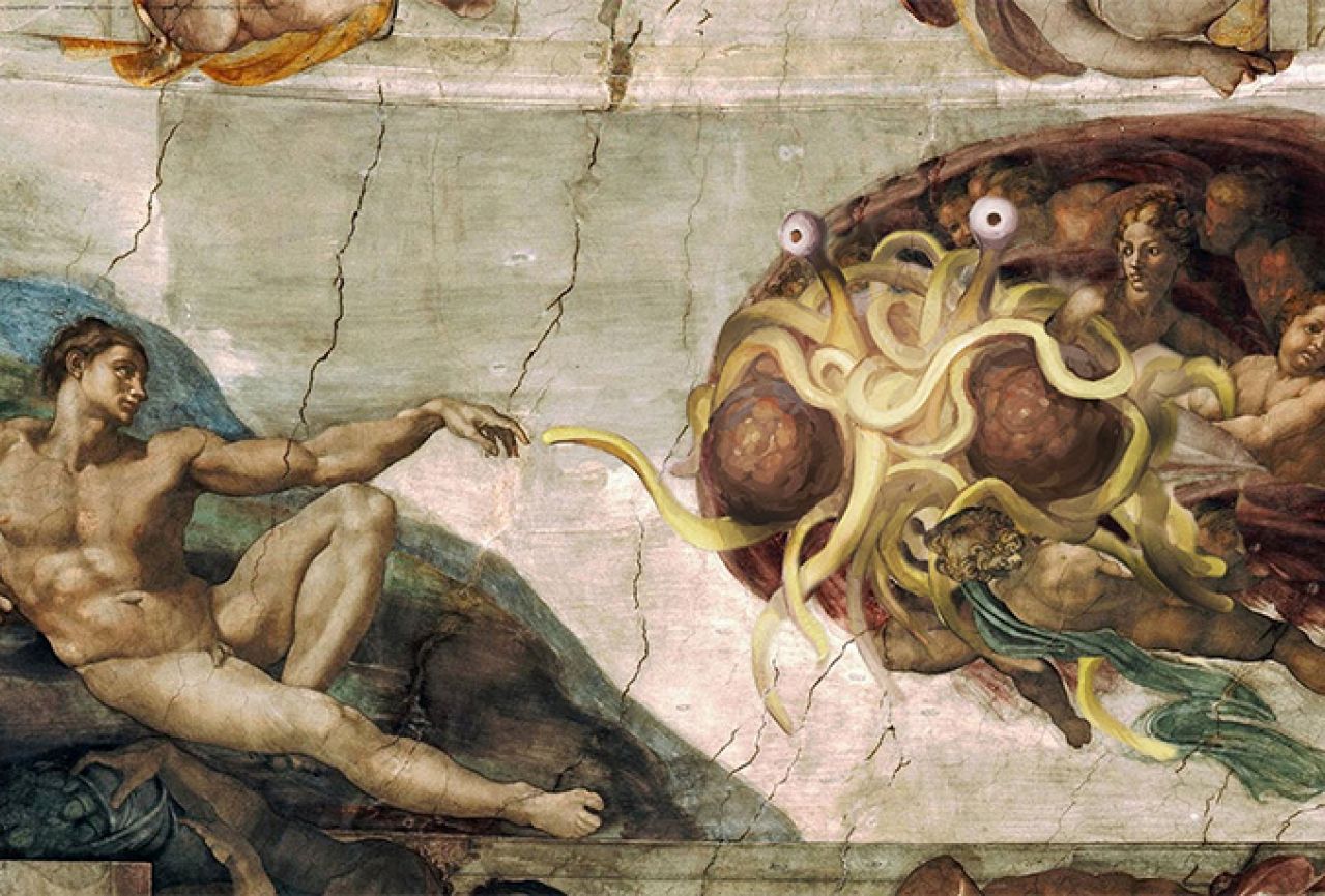 Crkva Letećih Špageti Čudovišta neće dobiti status službeno priznate vjere