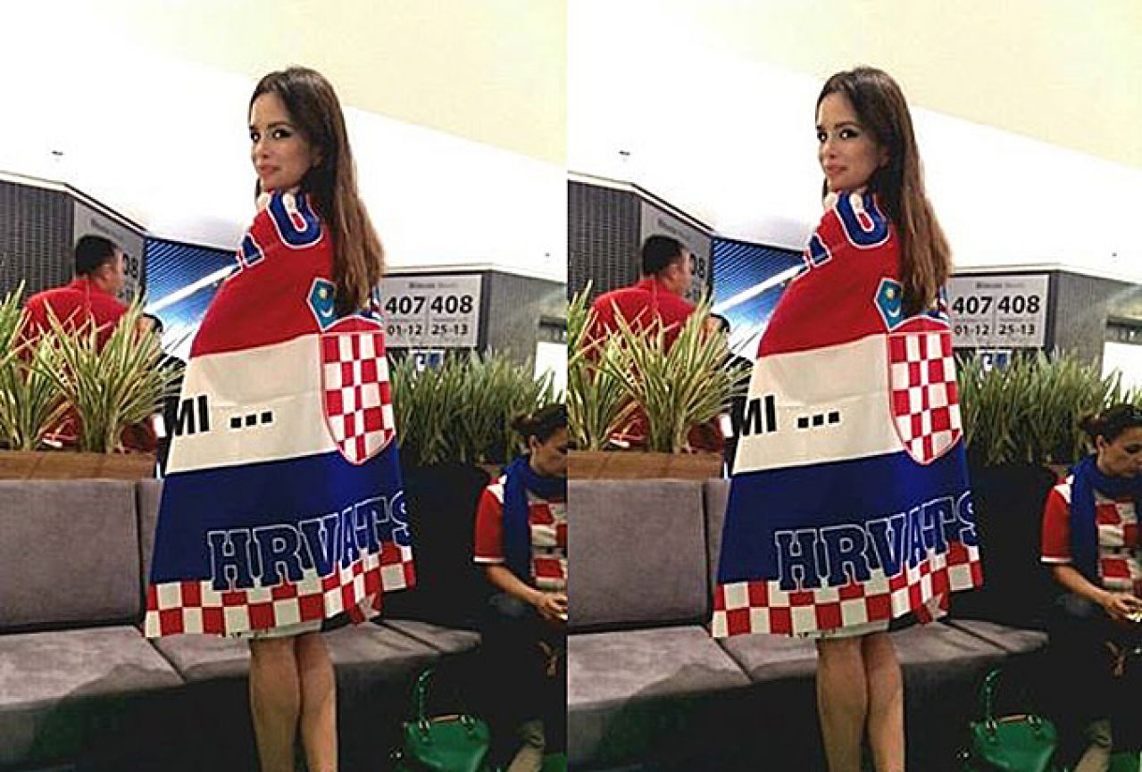 Severina pozirala sa zastavom i poručila: Proud to be Croat!