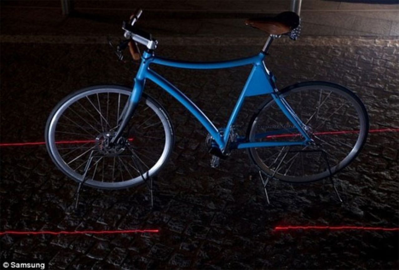 Nova dimenzija uživanja na dva kotača - Samsungov pametni bicikl