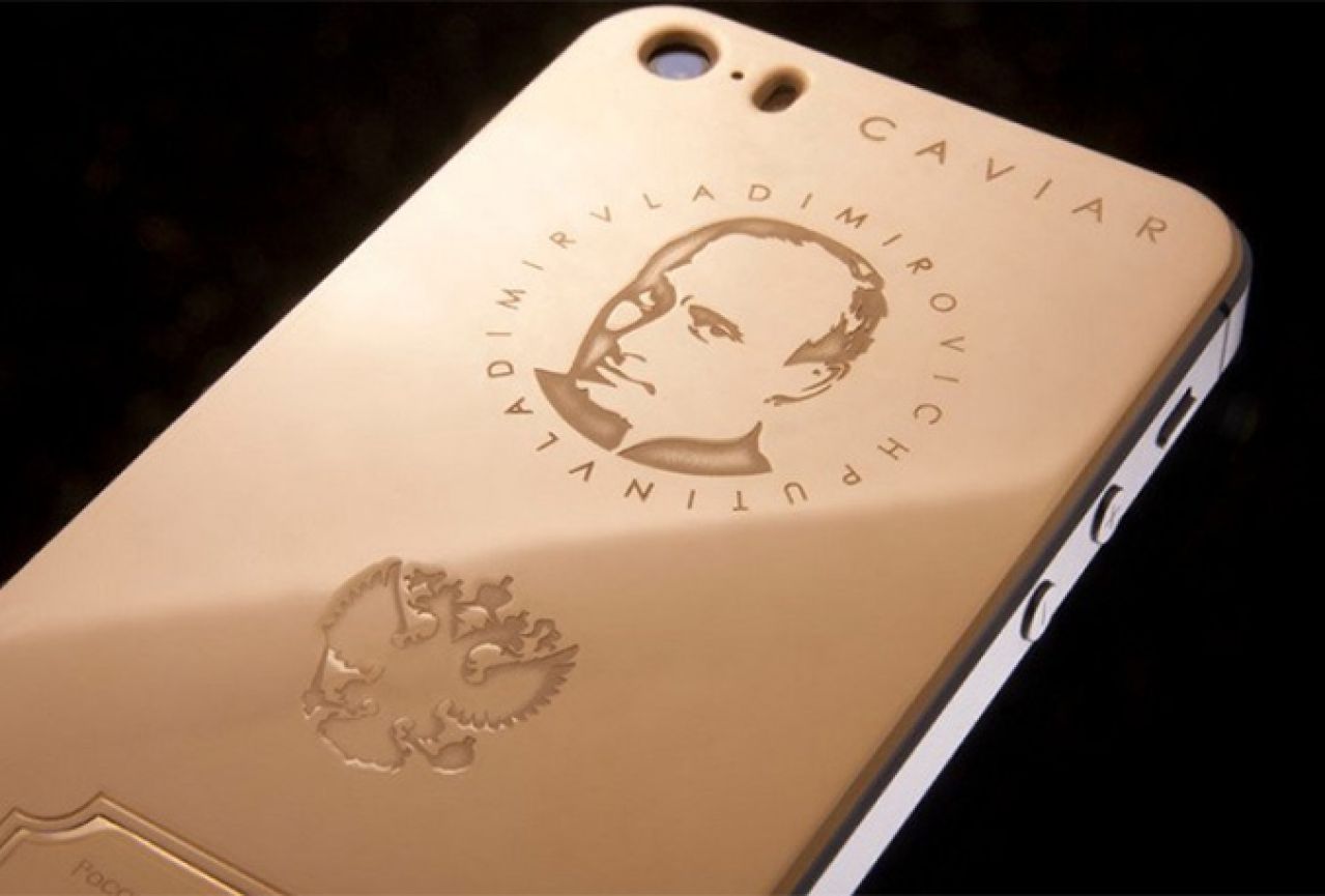 Pozlaćeni iPhone s Putinovim likom košta 4,300 dolara!