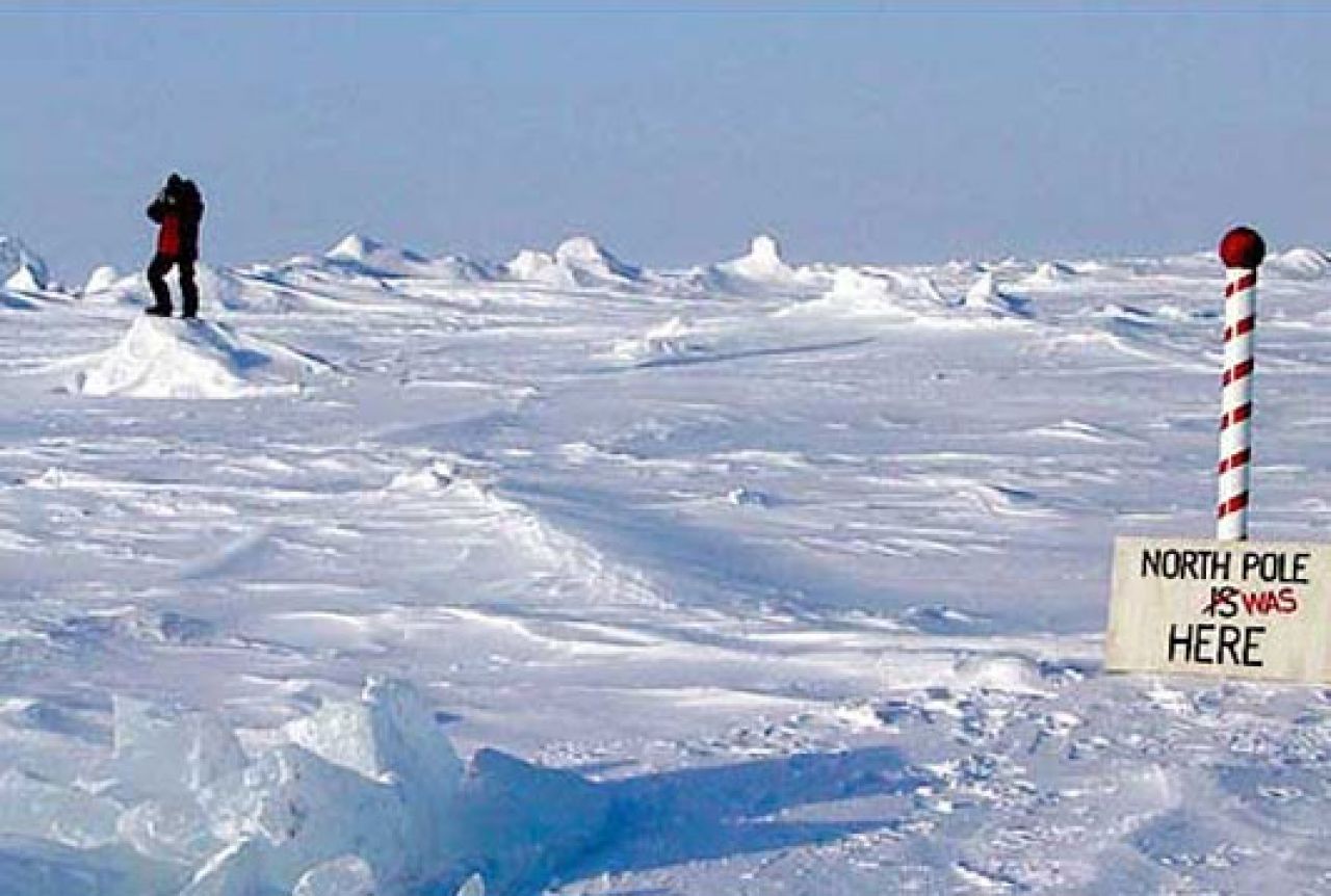 Sjeverni pol se pomaknuo prema Sibiru
