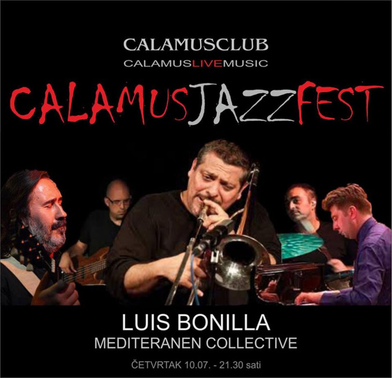 Luis Bonilla Mediteranean Colective na Calamus jazz festu