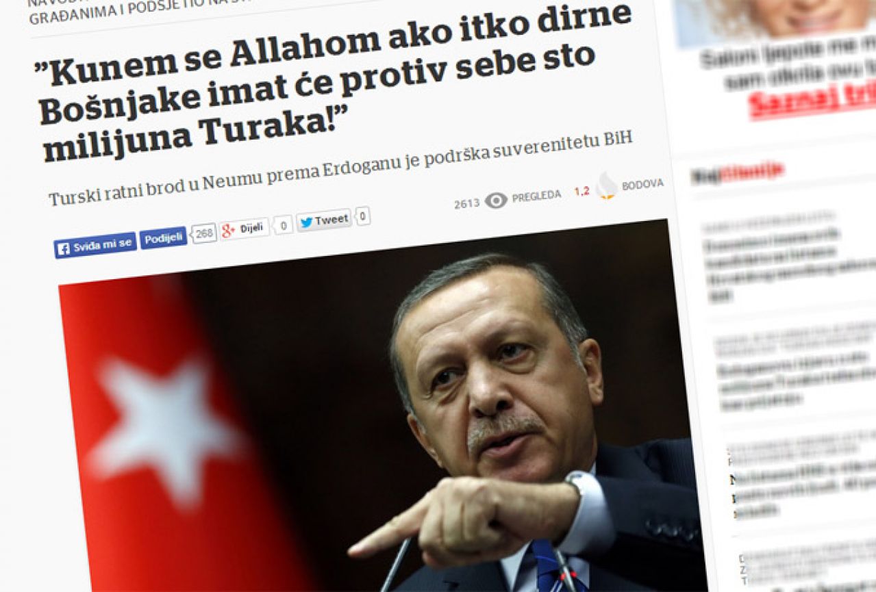Misteriozna izjava: Zašto Erdogan sam ne dematira poruku 