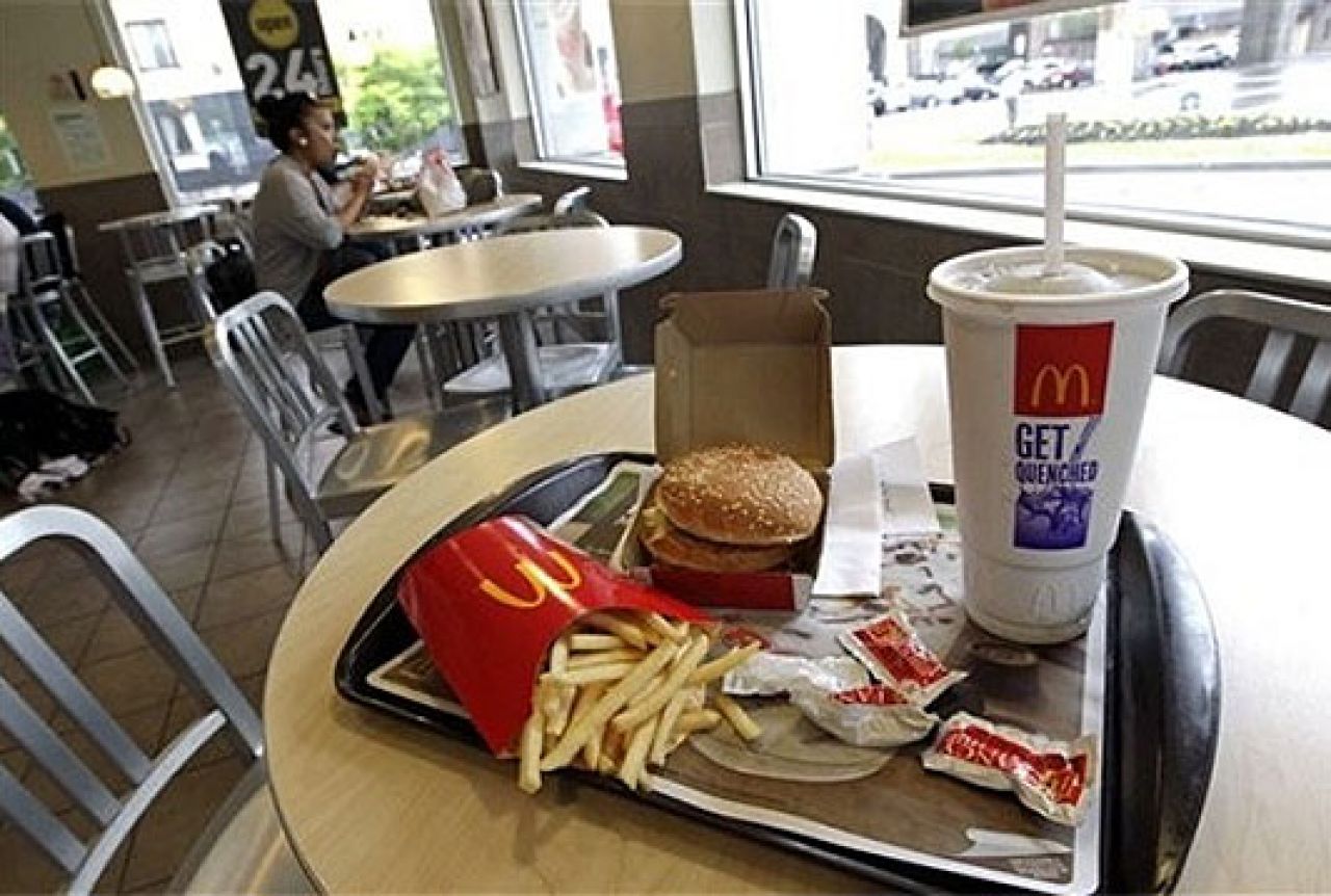 Moskva za zabranu nekih McDonald's proizvoda
