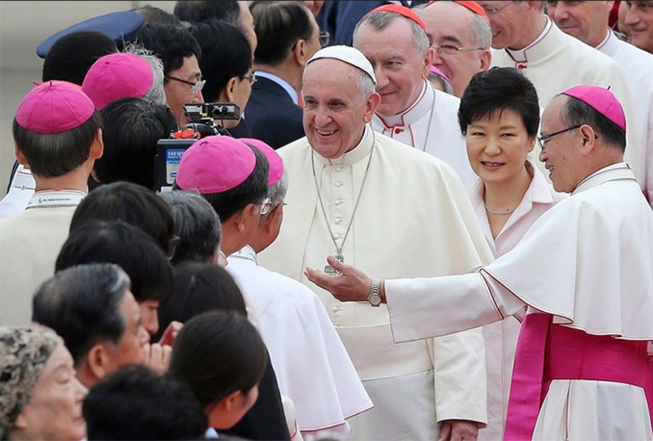 Papa pozvao Korejce na pomirbu