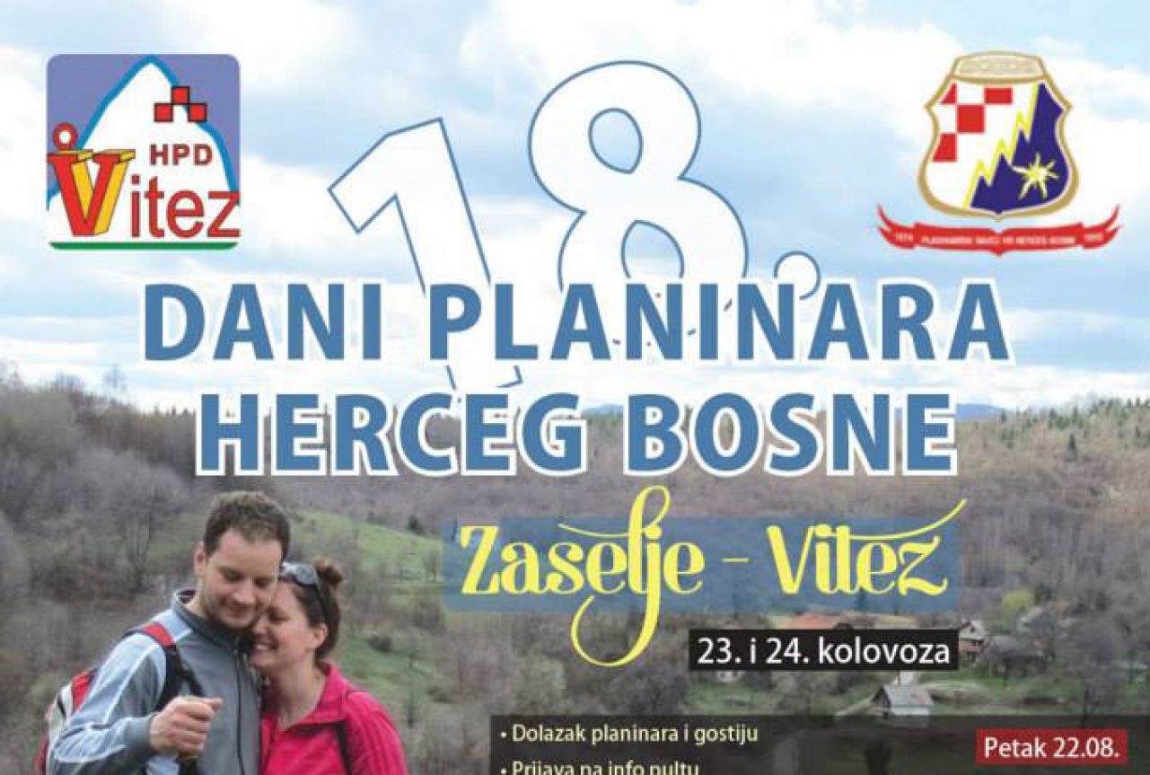 8. Dani planinara Planinarskog saveza Herceg Bosne