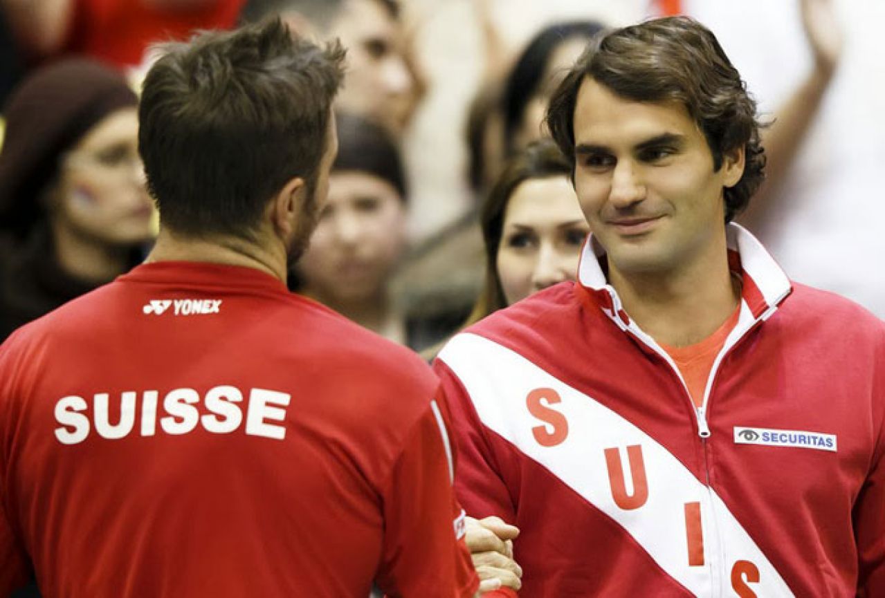 Roger Federer odveo Švicarsku u finale
