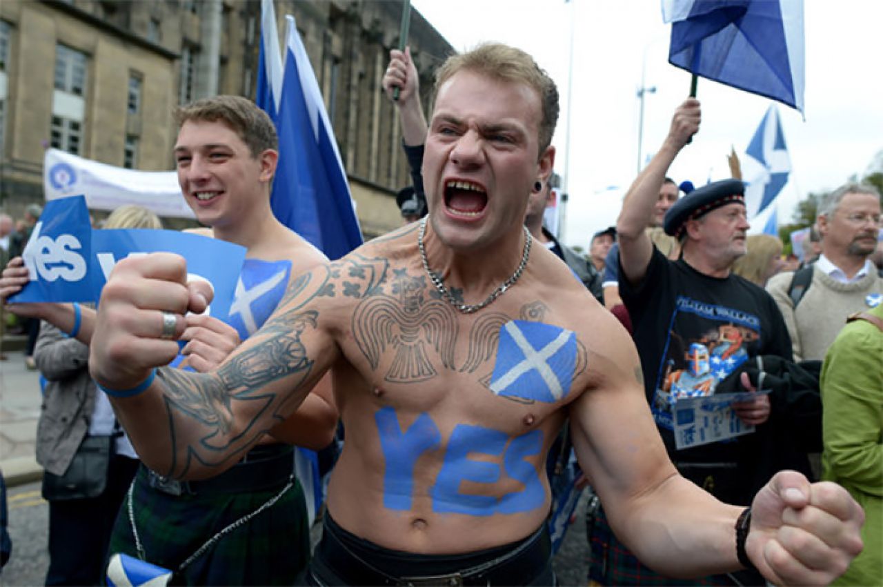 Kladio se za gotovo milijun funta na rezultat referenduma u Škotskoj