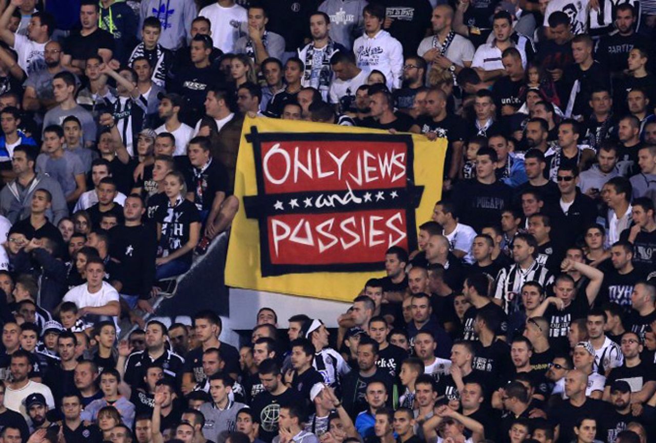 UEFA kaznila Partizan sa 40.000 eura i zatvaranjem dijela stadiona