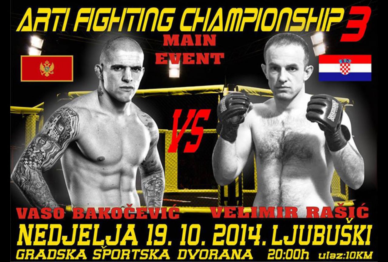Arti fighting championship 3 ove nedjelje u Ljubuškom