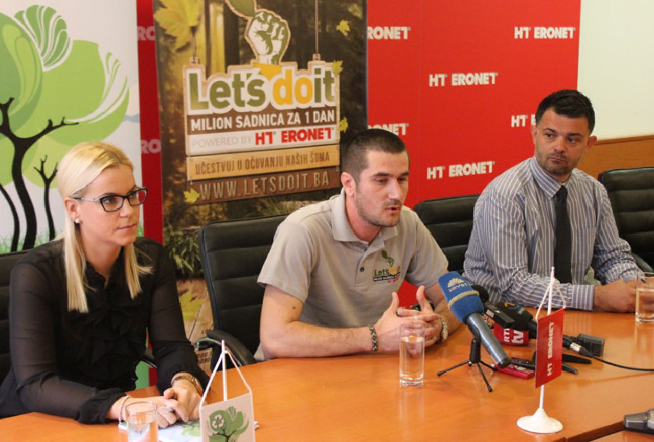 U Mostaru predstavljena akcija ''Let's do it - milijun sadnica za jedan dan''