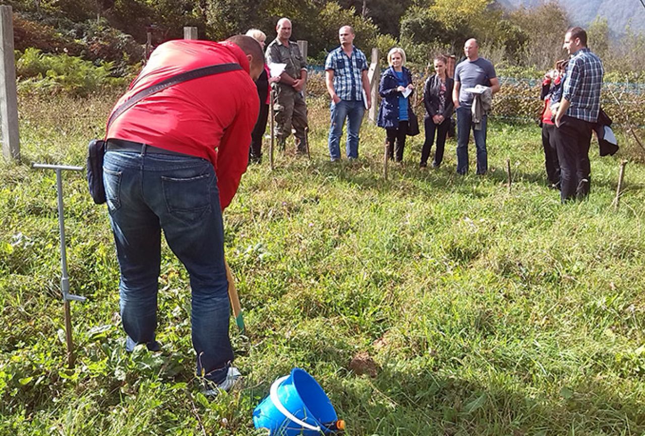 U Jablanici održan trening za savjetodavce u uzgoju jagodičastog voća 