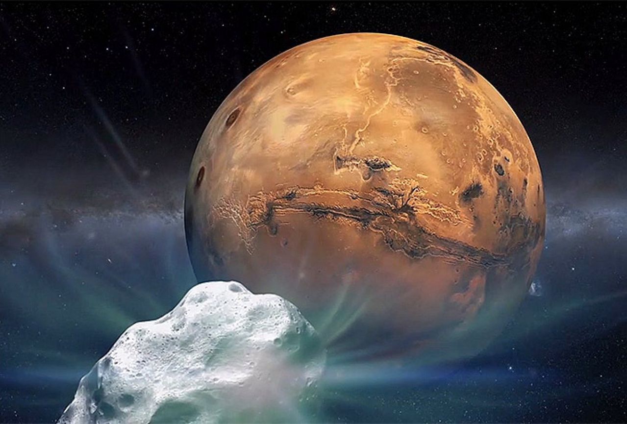 Jednom u milijun godina: Kraj Marsa proletio komet