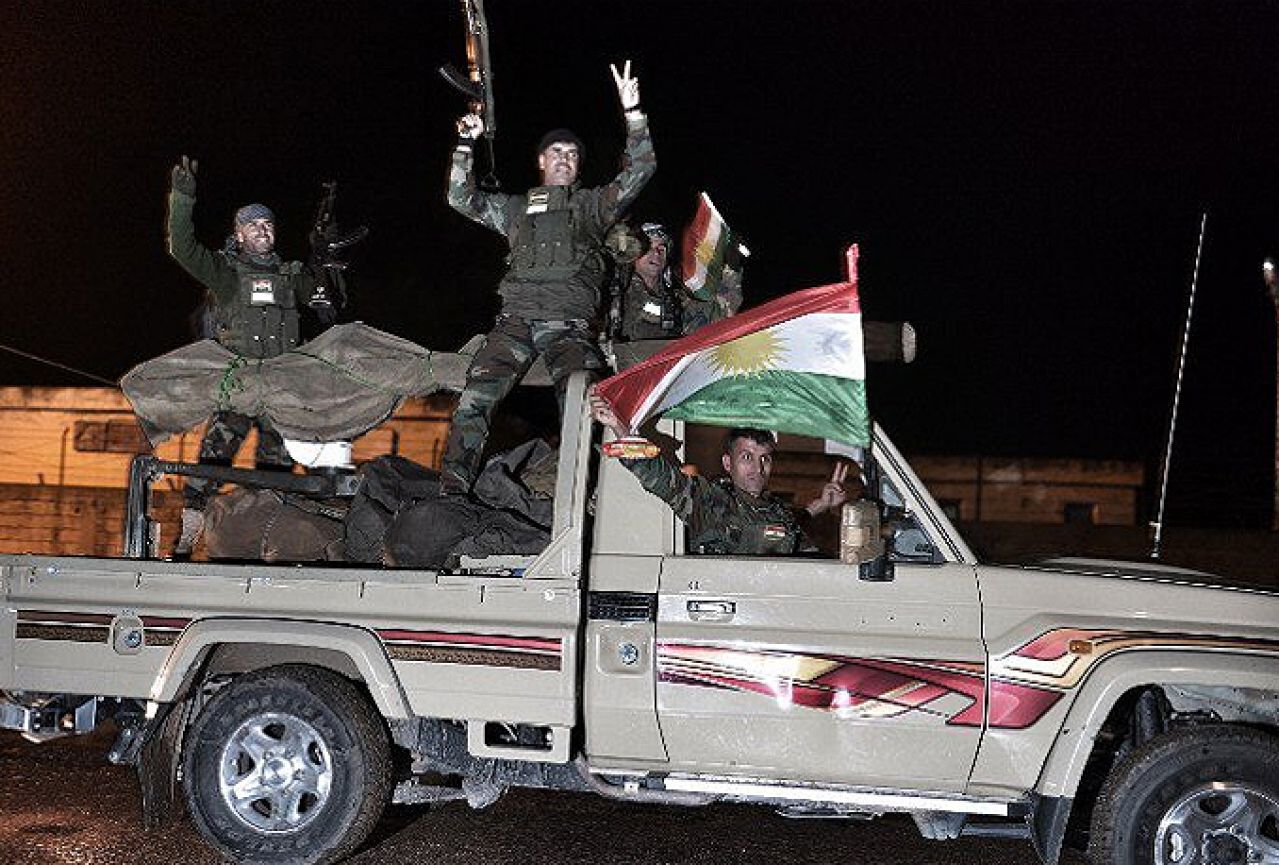 Pripadnici pešmergi ušli u Kobani