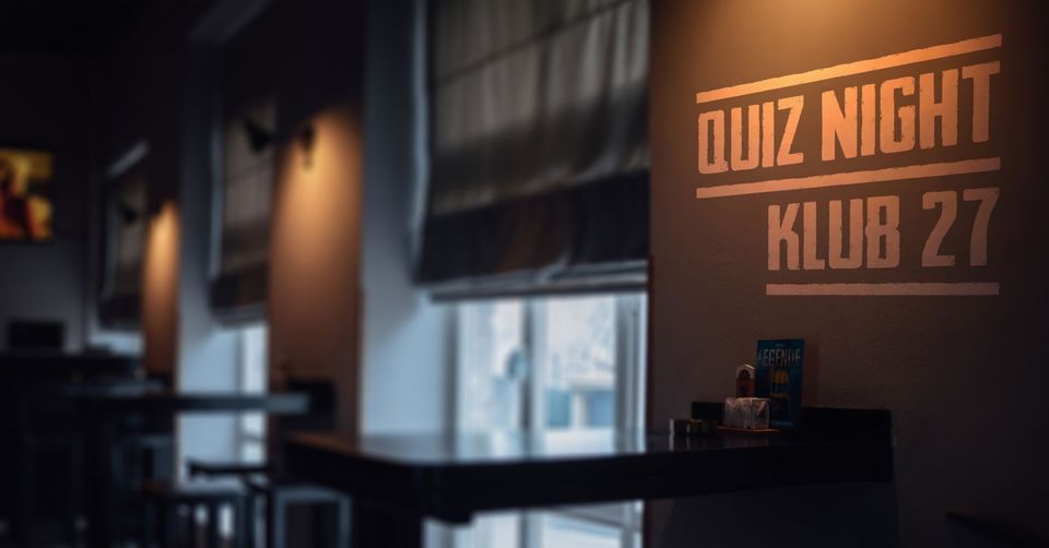 INKVIZITORI - Quiz Night @Klub 27