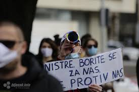 Novi masovni prosvjed zdravstvenih radnika HNŽ-a u Mostaru