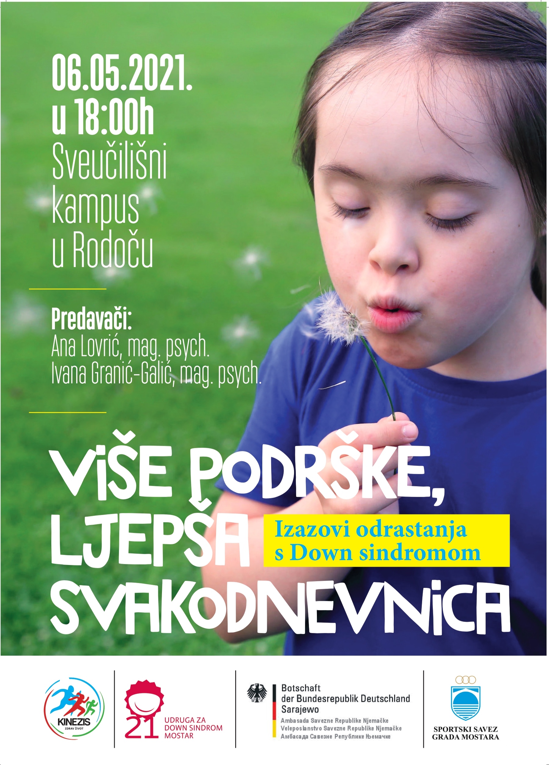 Mostar: Predavanje  - Izazovi odrastanja s Down sindromom