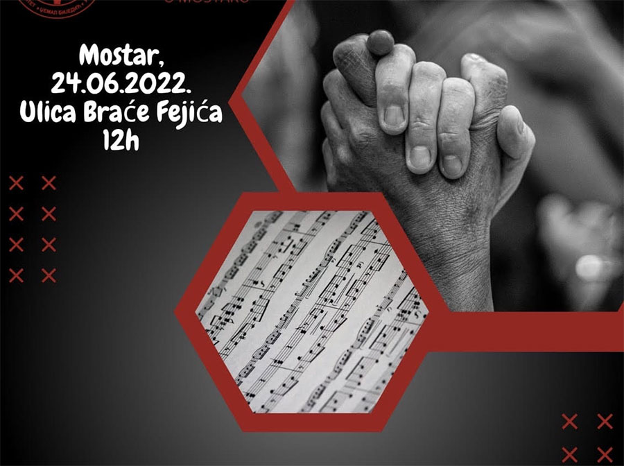 Glazbeni događaj ''Muzika spaja'' u Mostaru