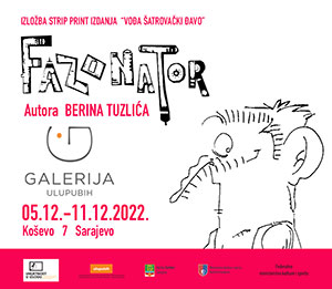 Sarajevo: izložba print izdanja stripa Fazonator
