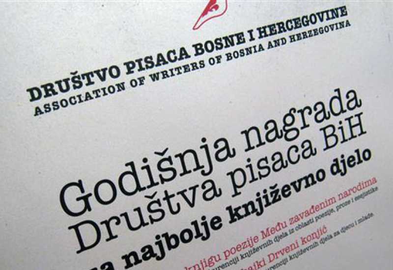 Ilustracija - Mustafi Zvizdiću i Zejćiru Hasiću uručene nagrade Društva pisaca u BiH