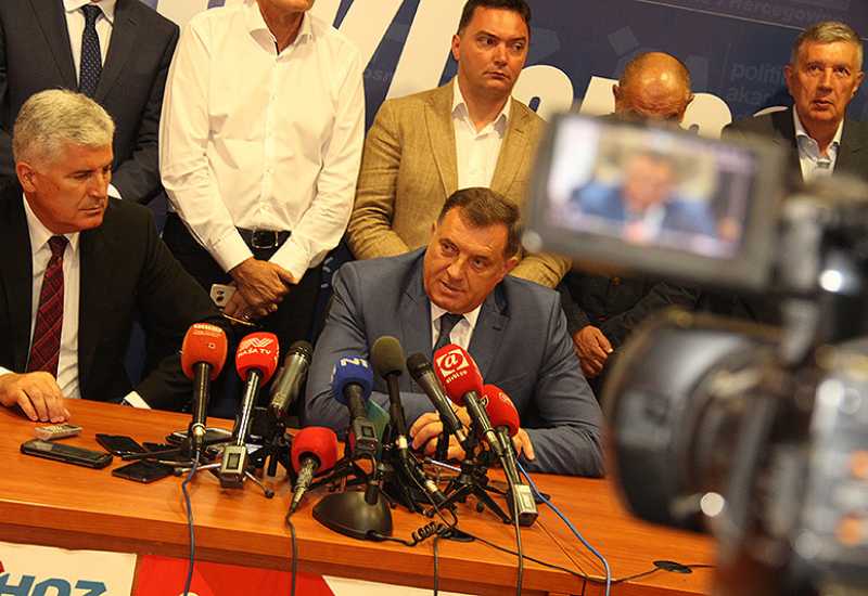 Nenajavljeni sastanak: Dodik došao kod Čovića