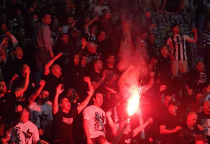 B92 - Partizan zbog rasizma dvije utakmice bez publike