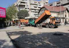 Mostar: Završni radovi na raskrižju kod hotela Ero