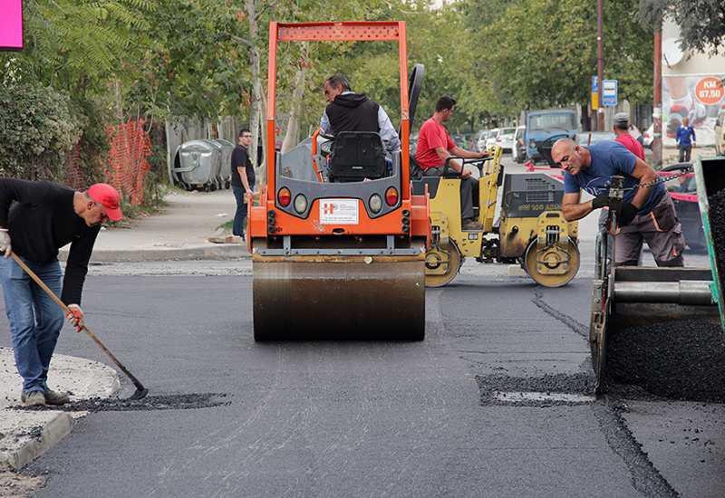 Mostar: Asfaltiranje raskrižja kod Ere bit će završeno u srijedu