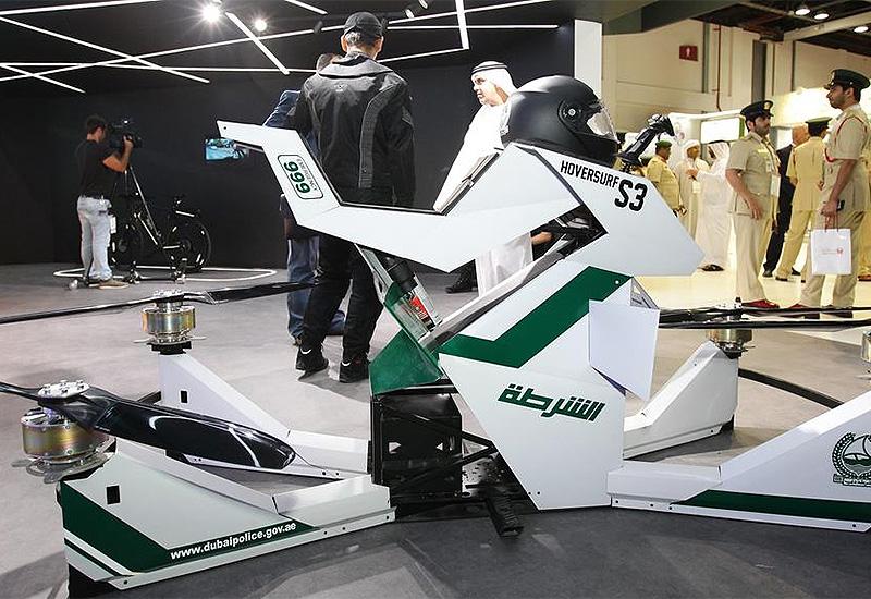 Policajci u Dubaiju vozit će motocikl koji leti