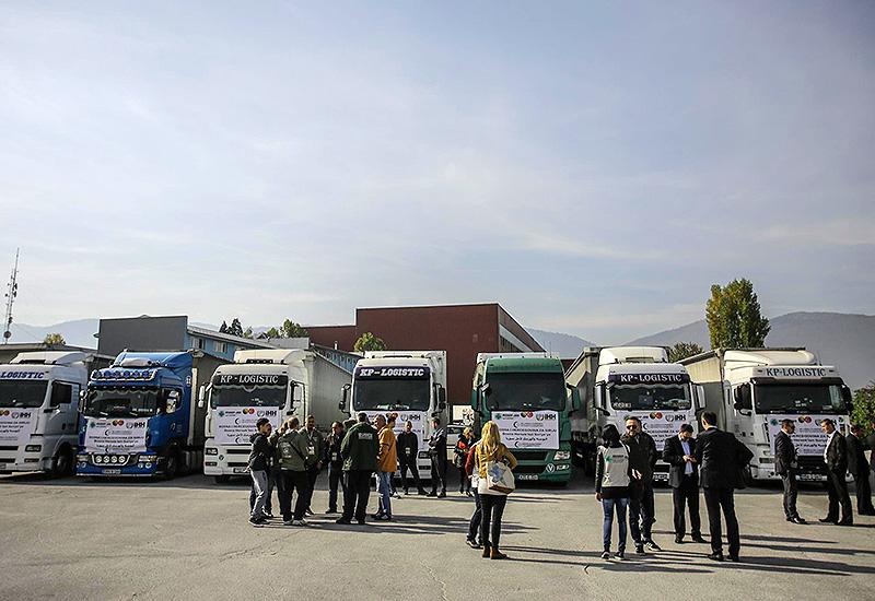 Peti konvoj humanitarne pomoći otišao iz BiH za Siriju