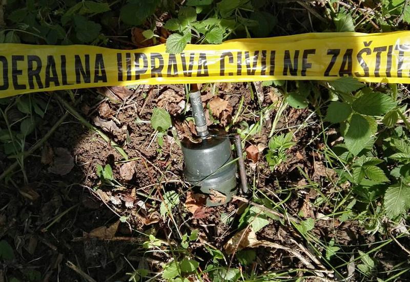 U Mostaru pronađena nepoznata granata