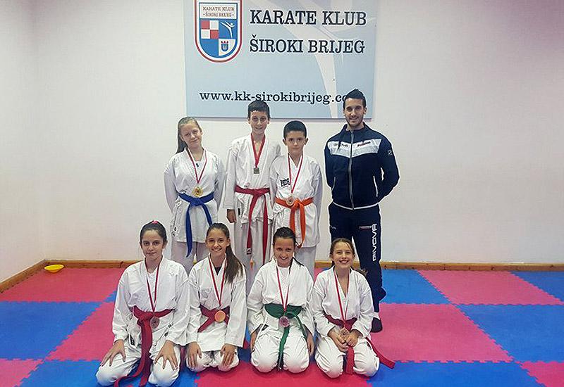 Mladi karataši Širokog Brijega osvojili osam medalja na međunarodnom turniru