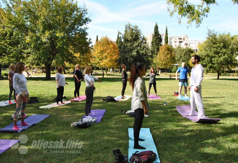 Yoga u mostarskom parku Zrinjevac najavila sajam Good Life