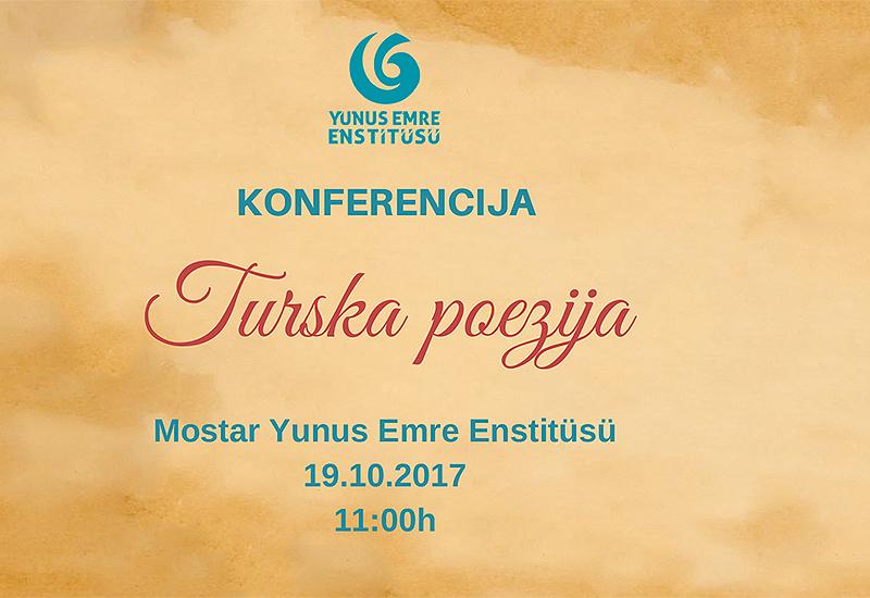 Konferencija o turskoj poeziji u četvrtak u Mostaru
