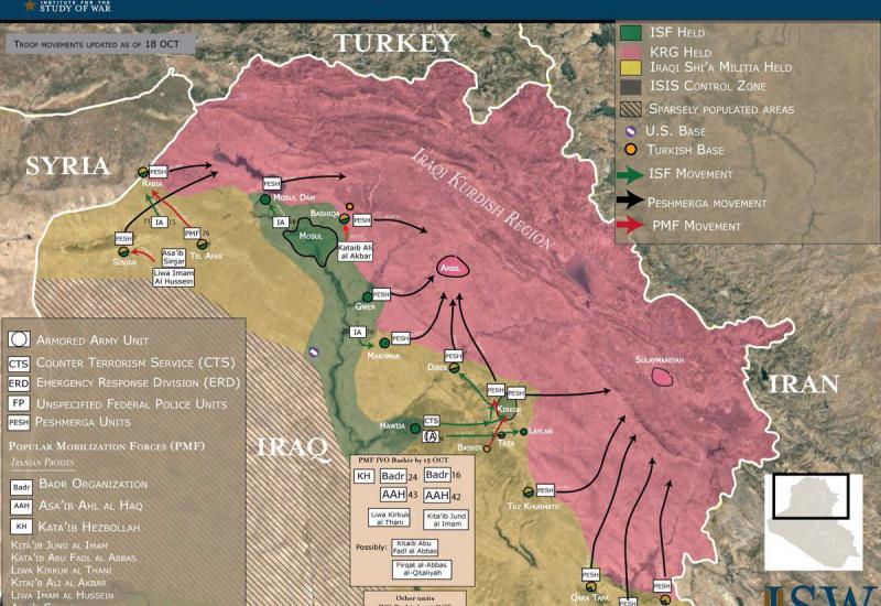 Vojne operacije Iraka i Kurda - Počeo otvoreni rat između Kurda i iračke vojske