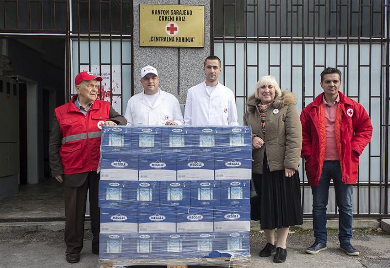 Meggle donirao 23.400 litara mlijeka Crvenom križu FBiH