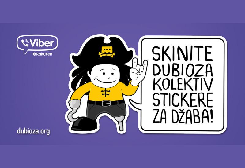 Suradnja Vibera i Dubioze donosi​​ 16 animiranih stickera - za džaba