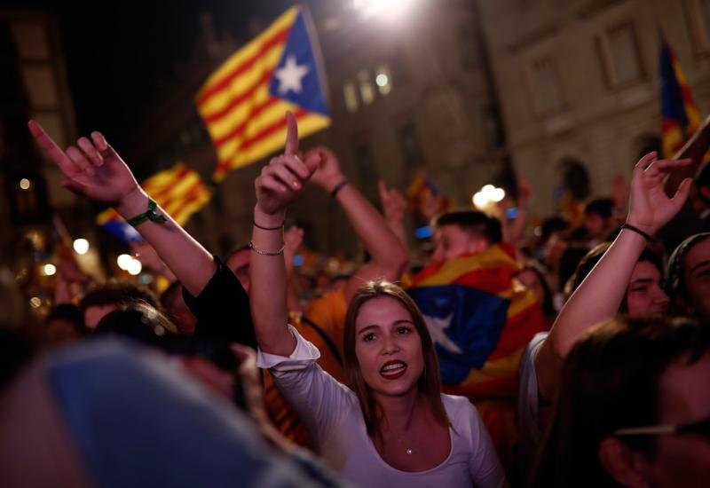 Prosvjedi u Španjolskoj povodom godišnjice katalonskog referenduma